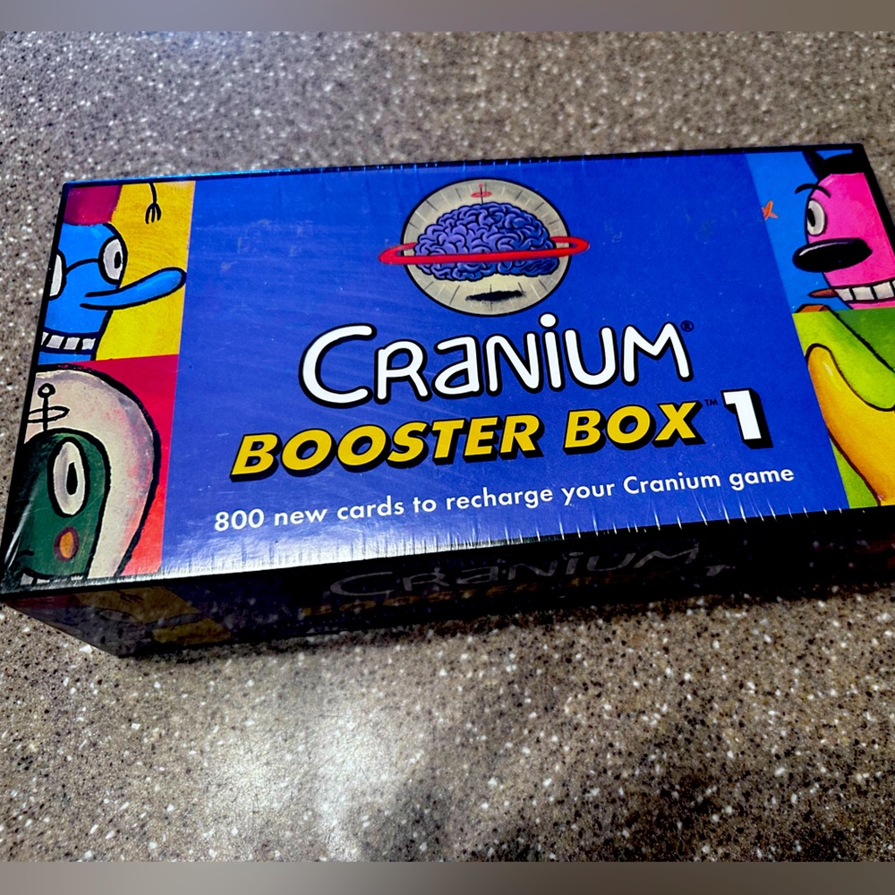 Cranium Booster Box 1.  Complete set of 800 cards SEALED NIB